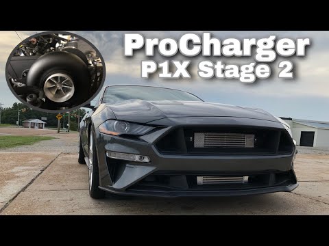 2019 Mustang GT P1X ProCharger Install and Dyno!
