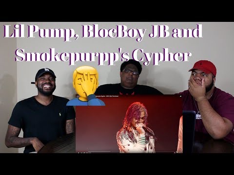Lil Pump, BlocBoy JB and Smokepurpp's Cypher - 2018 XXL Freshman - REACTION