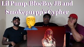 Lil Pump, BlocBoy JB and Smokepurpp&#39;s Cypher - 2018 XXL Freshman - REACTION
