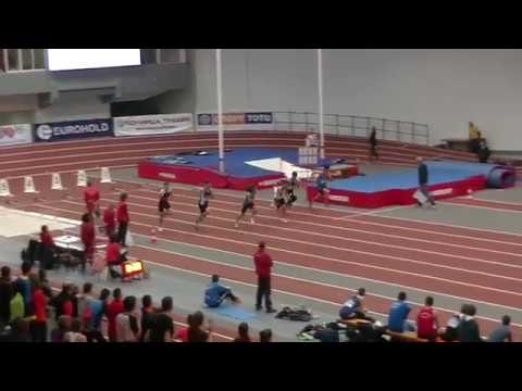 60m Final, Men, National Indoor U18 Championships, Bulgaria