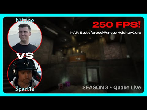 Nitrino vs Spart1e | 250FPS Quake Season 3