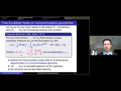 Raimar WULKENHAAR - Solvable Dyson-Schwinger Equations