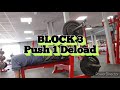 DVTV: Block 3 Push 1 Deload