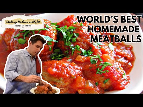 The World's Best Homemade Meatballs