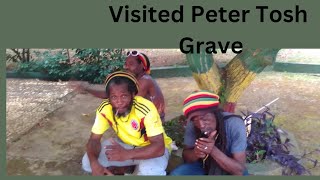 Peter Tosh Grave in  Belmount westmoreland 🇯🇲