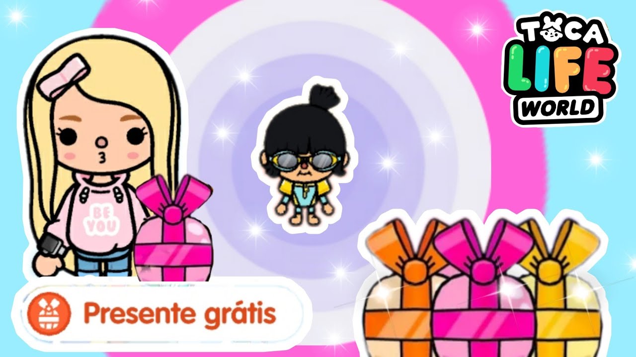 Novo Presente Grátis Roupa de banho Para bebê, Toca Life world