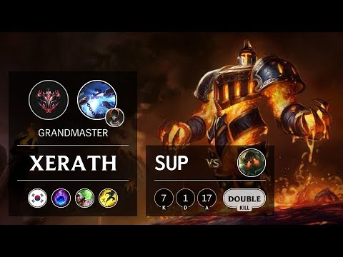 Xerath Support vs Nautilus - KR Grandmaster Patch 9.15