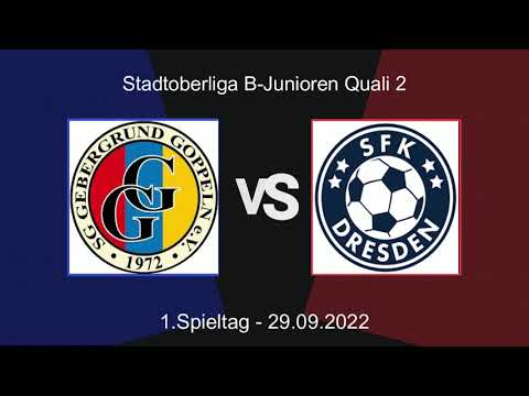 SG Gebergrund Goppeln - Soccer for Kids: dramatisches Topspiel in der Stadtoberliga