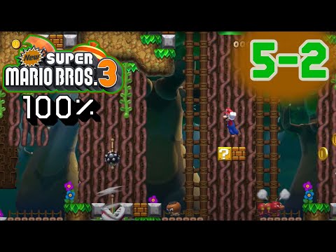 (Super Mario Maker 2) New Super Mario Bros. 3: World 5 - 2 | Ptooie Passage