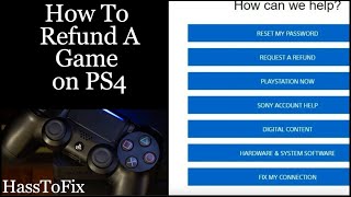 How To: Refund Games on PS4