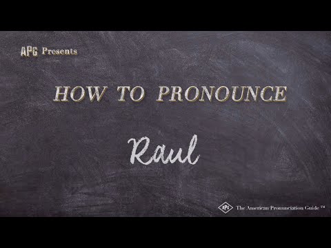 How to Pronounce Raul (Real Life Examples!)