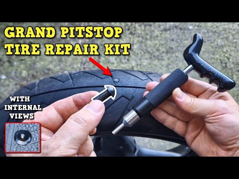 Grand Pitstop Tire Mushroom Plug Repair Kit - With Internal Views