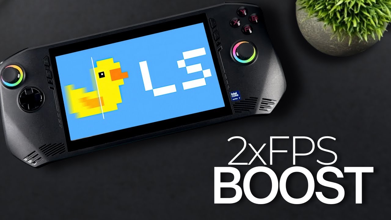 MSI Claw FPS Boost: Frame Gen And Lossless Scaling Tested!