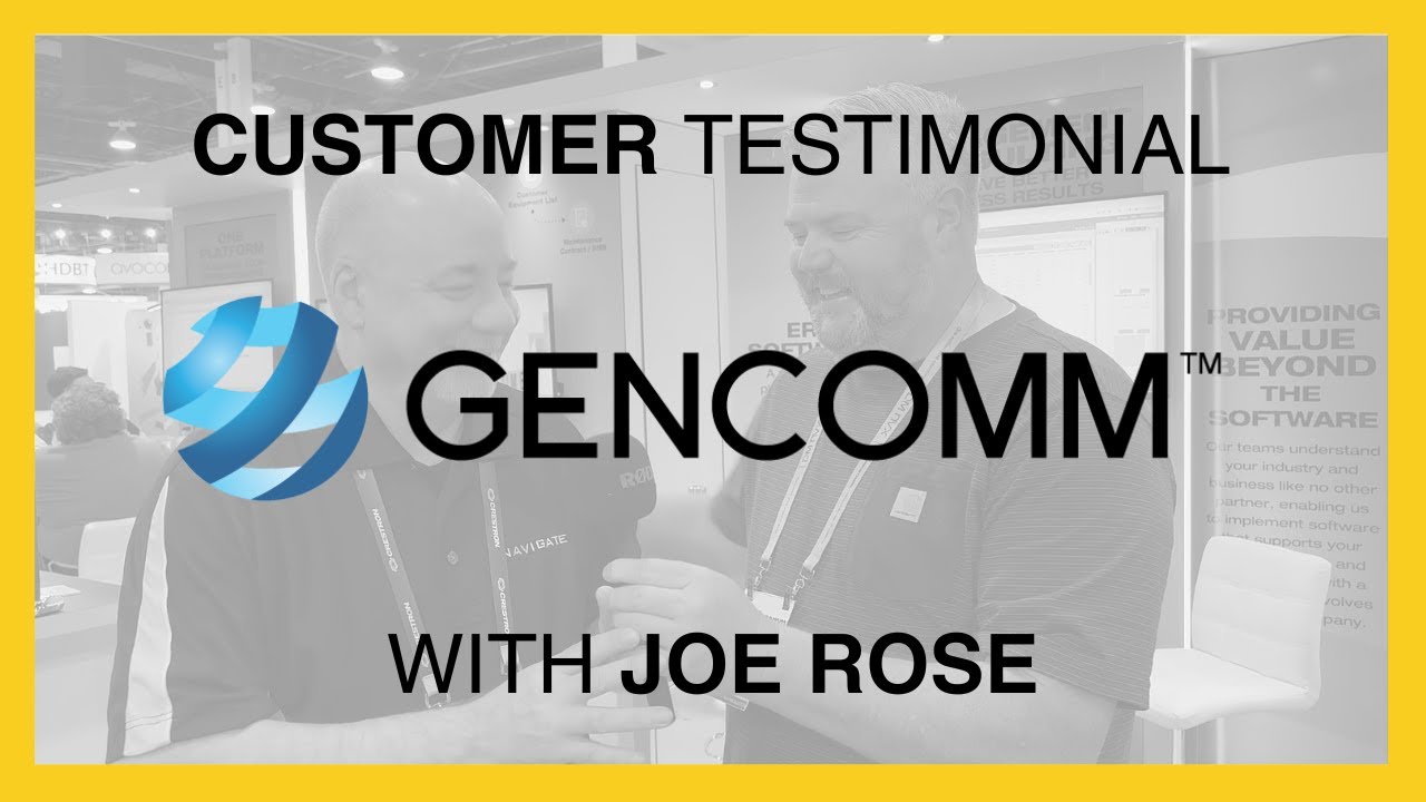 GENCOMM testimonial video