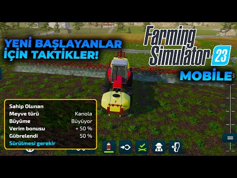 , title : 'Mahsülde %50 Fazla Üretim Yapma! Oyun Taktikleri! Farming Simulator 23 Mobile Türkçe'