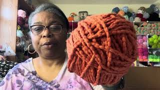 Lion Brand yarn haul and yarn swap #yarn #yarnhaul #crochet