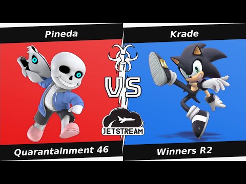 Quarantainment 46 Winners R2 - Pineda (Mii Gunner) Vs. Krade (Sonic) Smash Ultimate - SSBU