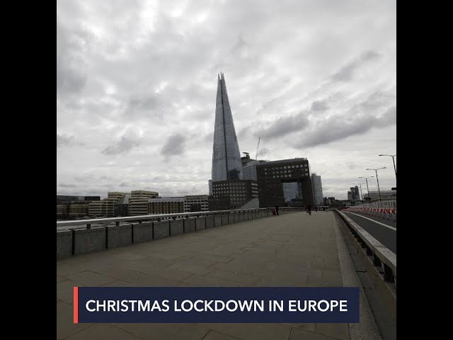 England, Italy brace for Christmas lockdowns as Europe battles virus surge