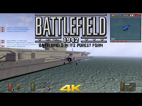 Battlefield 1942 Multiplayer 2020 Midway Pure Battlefield Gameplay 4K