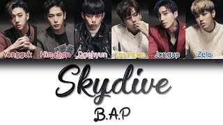 B.A.P (비에이피) - Skydive | Han/Rom/Eng | Color Coded Lyrics |