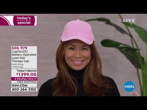 Capillus202 BatteryOperated Laser Hair Therapy Cap