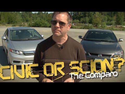 2012 Honda Civic vs. 2011 Scion tC