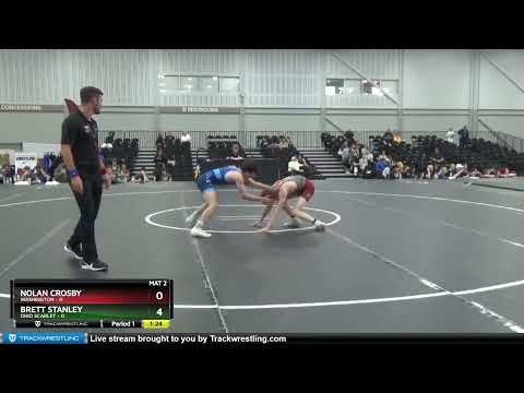113 Lbs 2nd Place Match (16 Team) - Nolan Crosby, Washington Vs Brett Stanley, Ohio Scarlet 91c5