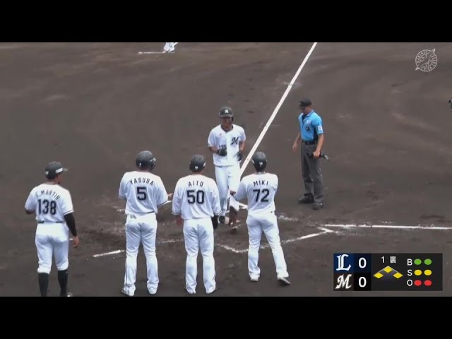 【ファーム】グランドスラム!! マリーンズ・高野光海 プロ初ヒットがホームラン!! 2024年8月7日 千葉ロッテマリーンズ 対 埼玉西武ライオンズ