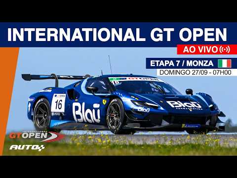 AO VIVO 🔴 - Tudo ou nada em Monza! BLAU MOTORSPORT na GT OPEN - Etapa Monza (IT)