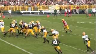 First Packer touchdown and amazing Lambeau Leap of 2012 season!!