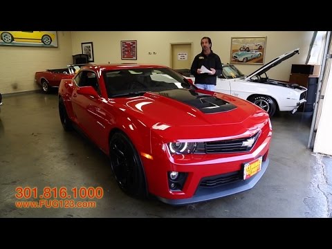 2012 Chevrolet Camaro ZL-1 for sale with test drive, driving sounds, and walk through video