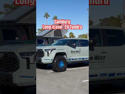 This ‘24 Tundra running our Tundra Long-travel kit and links!