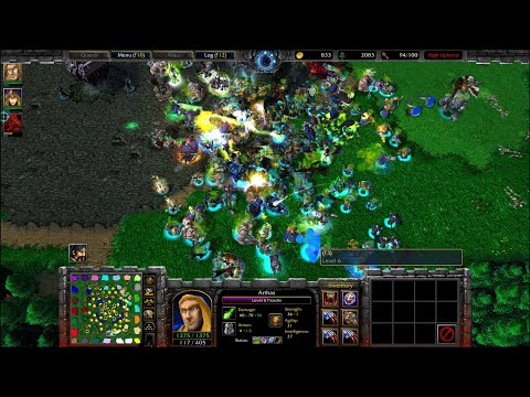 Humans, Orcs, Night Elves vs Undead