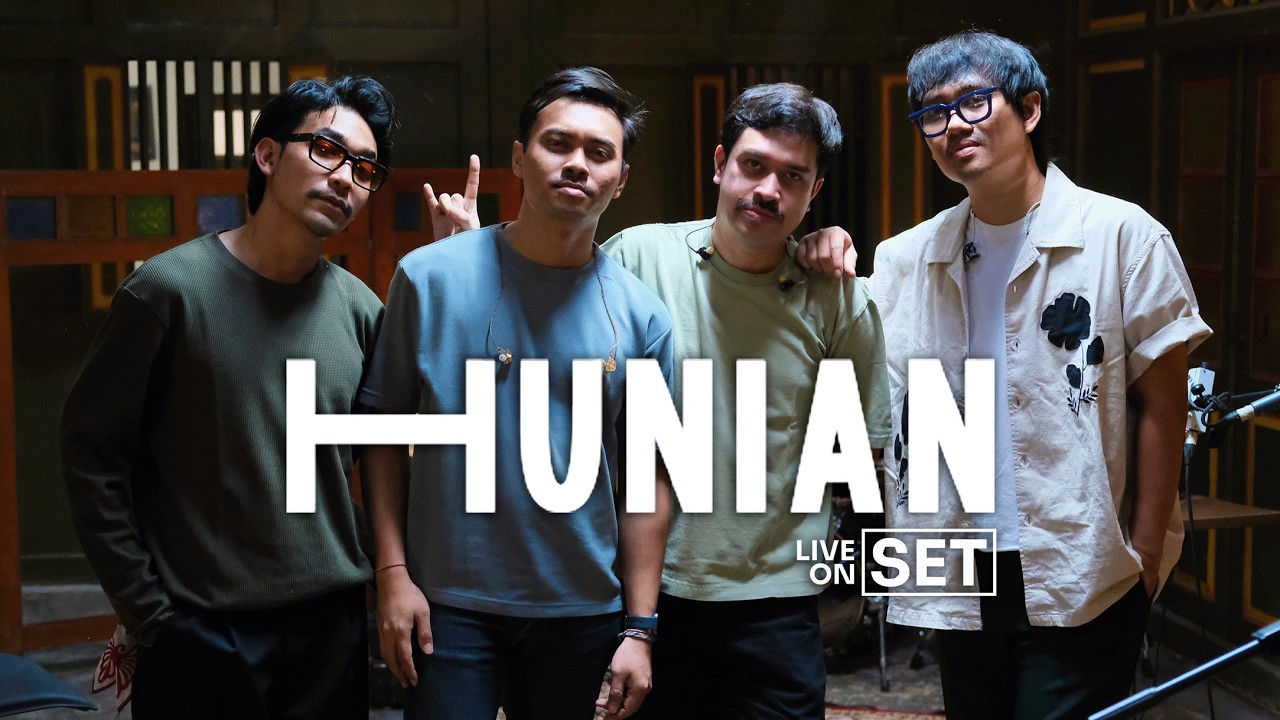 Hunian Live on Set