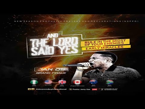 AND THE LORD SAID YES//RULE IN THE MIDST OF YOUR ENEMIES//EARLY ANSWERS || NSPPD || 9TH JANUARY 2026