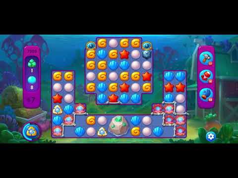 Fishdom Super Hard level 7309 no boosters フィッシュダム
