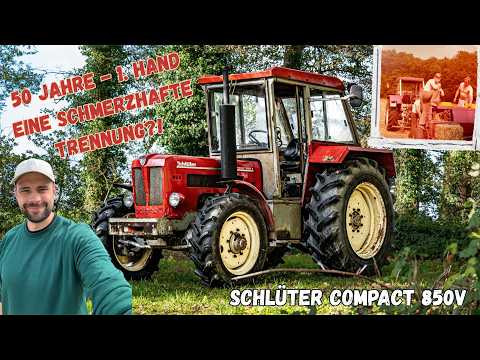 Schlüter Compact 850V - 50 years in first ownership: This farewell must be difficult.