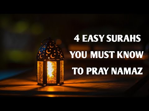 4 Easiest Surahs You must know to Pray Namaz