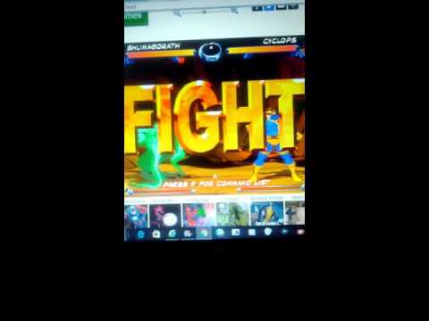 Shuma-Gorath Vs. Cyclops