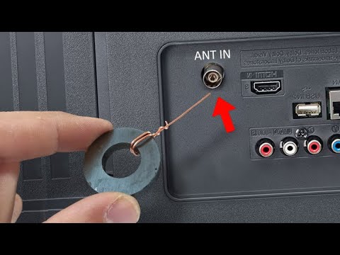 Magnet Unlocks Worldwide TV Channels || Antenna Booster