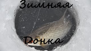 Как сделать зимний донку для рыбалки