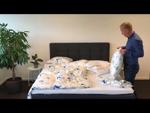 Sengetøj - Bird in Trees - Blue