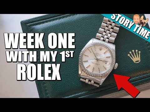 Buying My First Rolex | One Week on the Wrist Update (Rolex Datejust 16030) Video