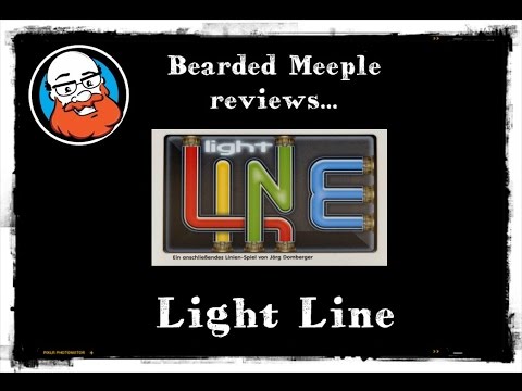 Bearded Meeple reviews Light Line Card Game