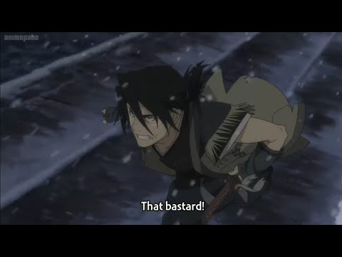 Nanashi unbinds his katana | Sword of the stranger