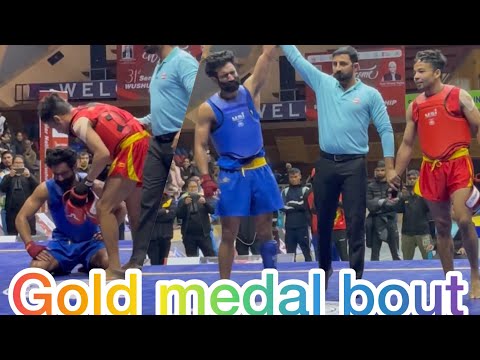 Final-60kg Surya Partap Bhanu(j&k) v/s Vicky Rai(SSCB) 31st senior national wushu championship 2022