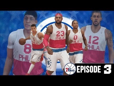 NBA 2K14 PS4 My GM Ep.3 - Philadelphia 76ers - First Game Of The Season - Double OT