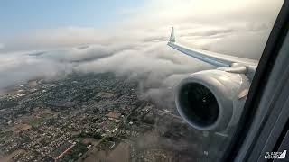 Alaska Airlines 1058 Boeing 737 MAX-9 First Class 4K Landing Portland Oregon W/ATC
