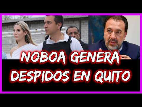 Noboa genera despidos en Quito