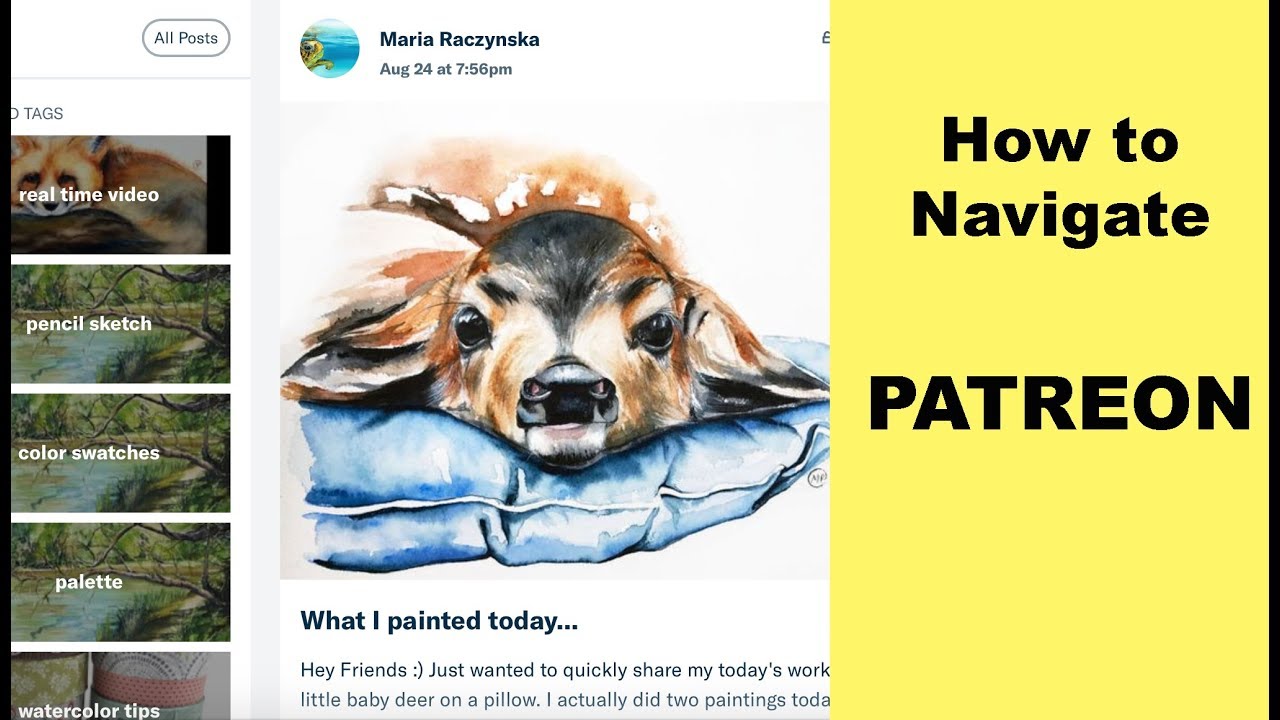 Patreon - How to Navigate/ What is it